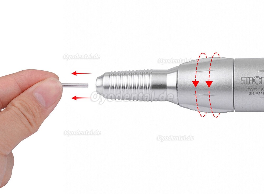 STRONG 120II Dentallabor Mikromotor Handst&uuml;ck 35.000 U/min 2,35 mm Schaft